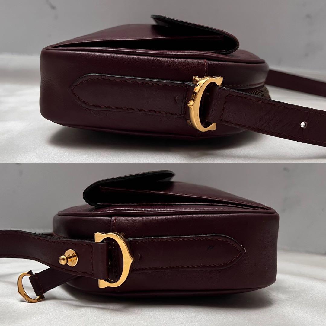 ◇Gカード付き激レア美品◇カルティエ マストライン ミニショルダー