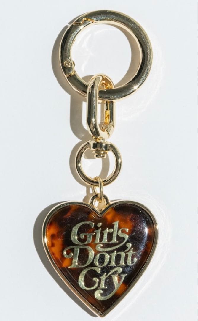 2/1まで限定値下します‼️ GIRLS DON'T CRY KEYRING 新品 GIRLS DON'T CRY TORTOISESHELL PATTERN KEYRING | VERDY'S GIFT SHOP