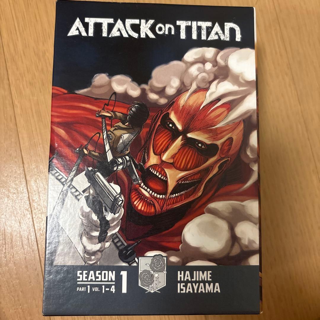 進撃の巨人 海外 英語版 1-4巻 ステッカー 進撃の巨人（4）』（諫山 創）｜講談社