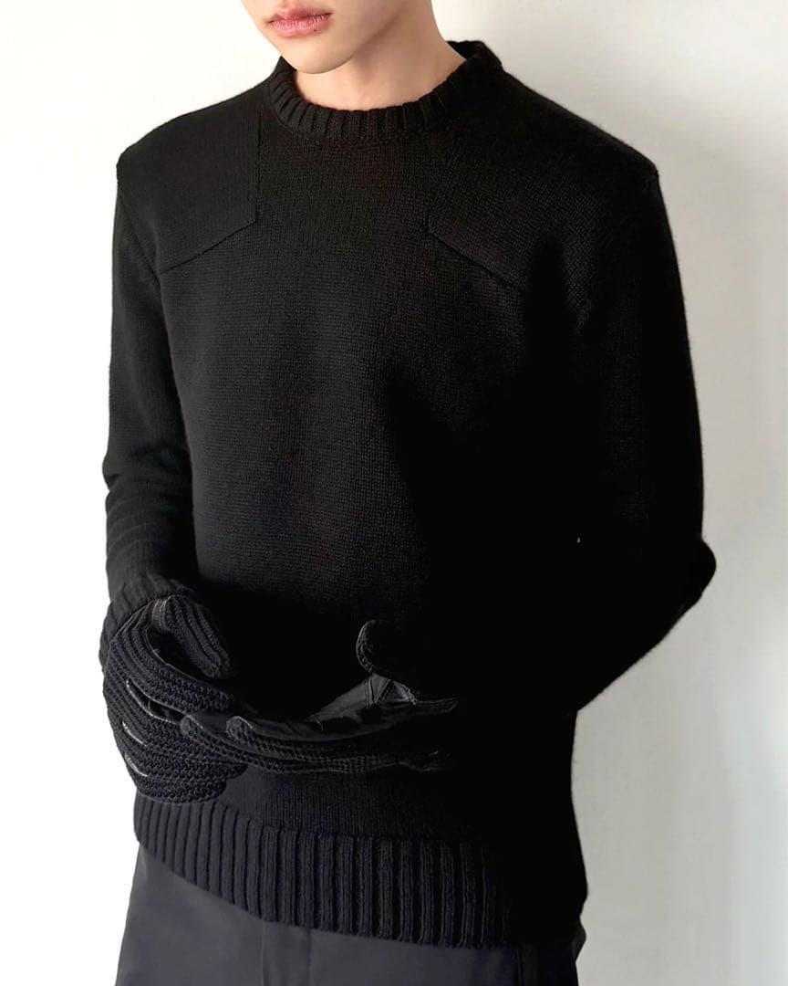 k8.0 stealth 猪塚慶太 ステルス ニット 買ってよかった】この冬のヘビロテ決定。深いコーヒー色のニットはハグ