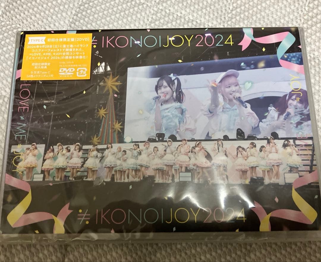 タイプC DVD2枚組 イコノイジョイ2024 イコラブ ノイミー ニアジョイ Amazon.co.jp: イコノイジョイ 2024 (通常盤) (Blu-ray