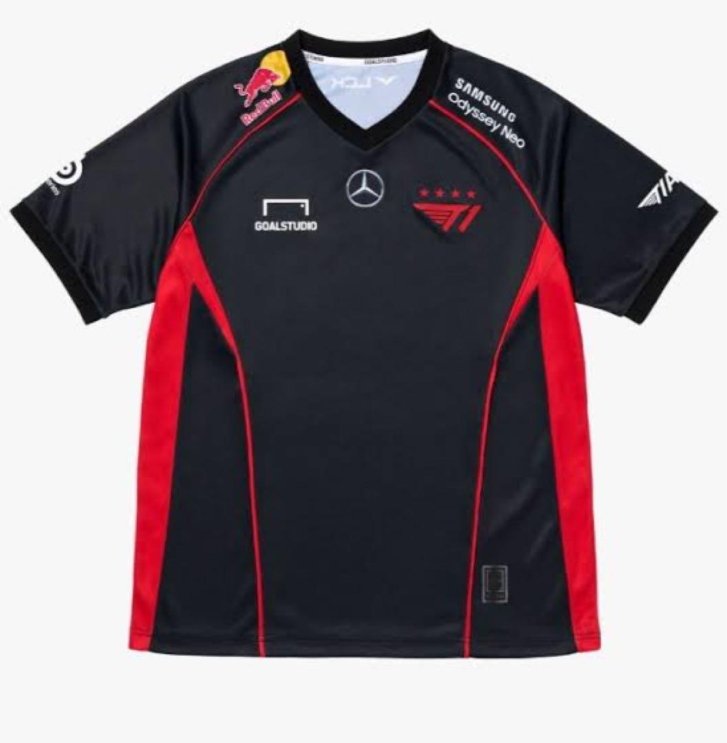 2024 T1 UNIFORM FAKER+FAKER カード 2024 LCK Team T1 Uniform Jersey S14 Faker T-shirt LOL World