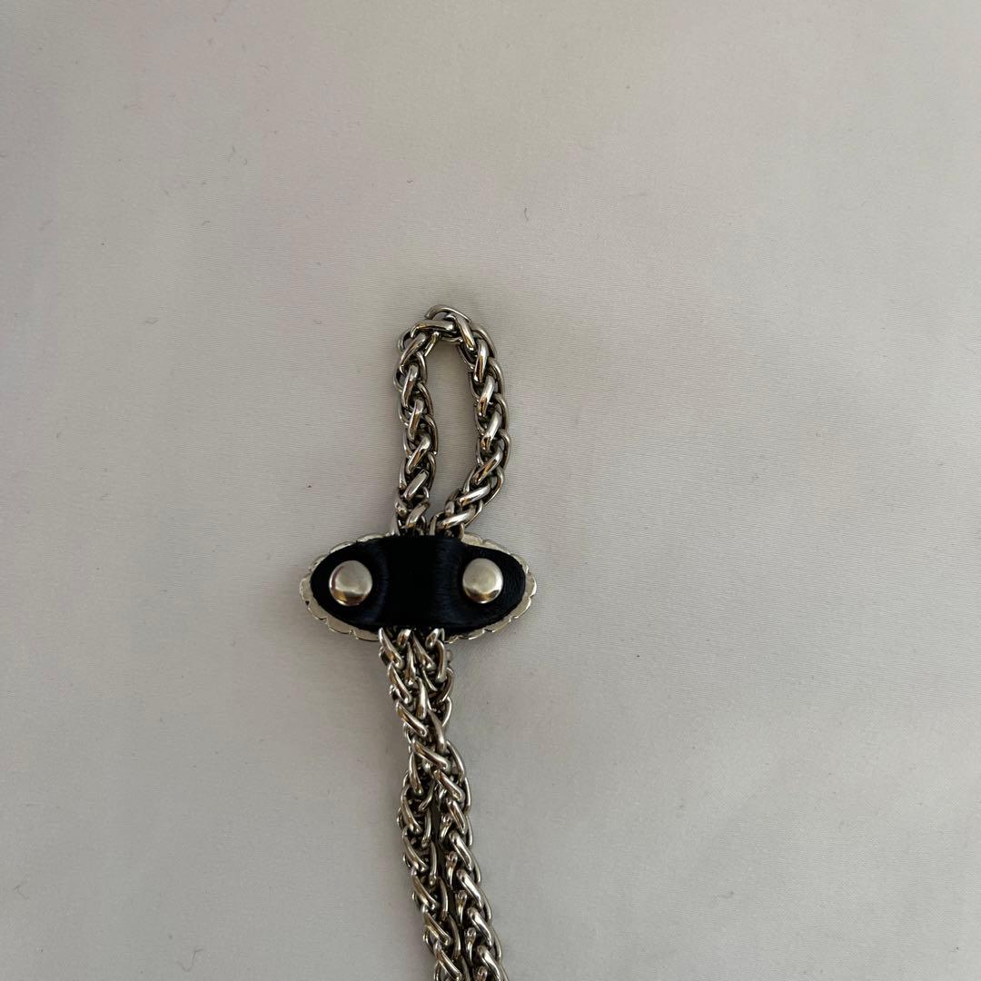 TOGA PULLA トーガ プルラ メタル チェーン ループタイ ネックレス