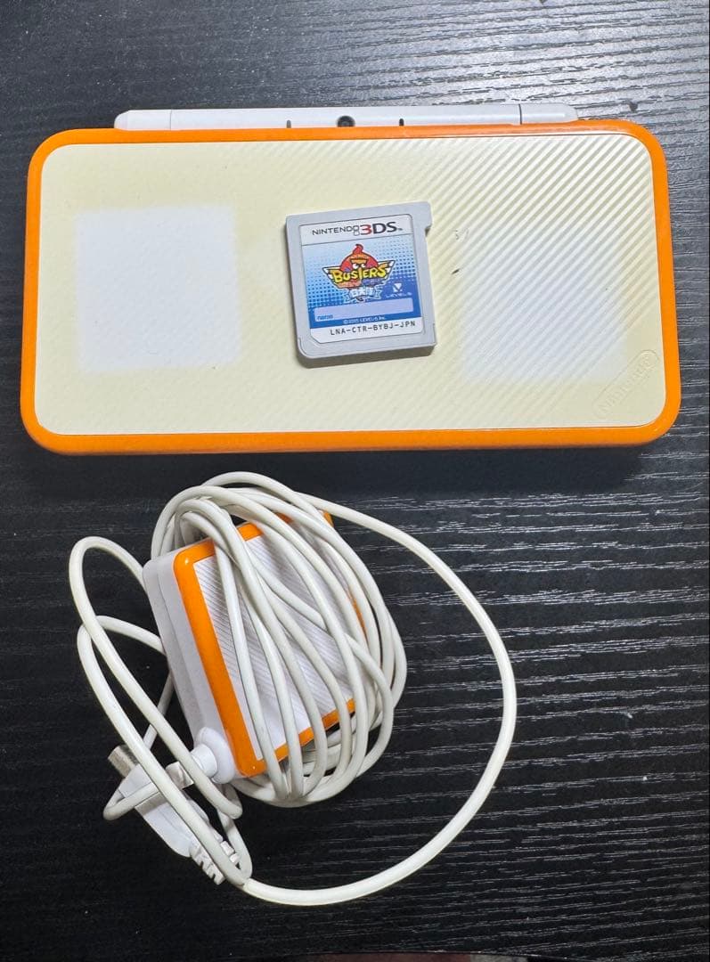 New 2DS LL オレンジ/ホワイト カセット付き - メルカリ