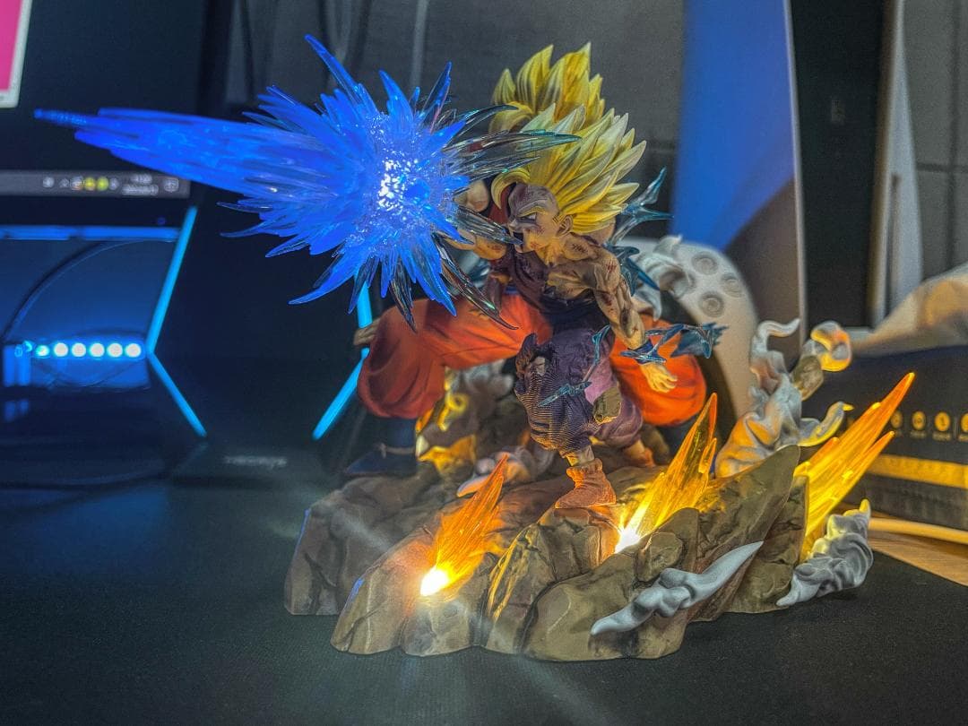 ドラゴンボール 孫悟空 孫悟飯 親子かめはめ波 フィギュア ガレージ