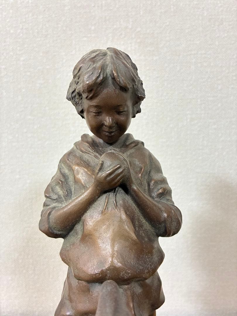 001大道寺光弘 「フレンド」ブロンズ像 173/1000限定 - メルカリ