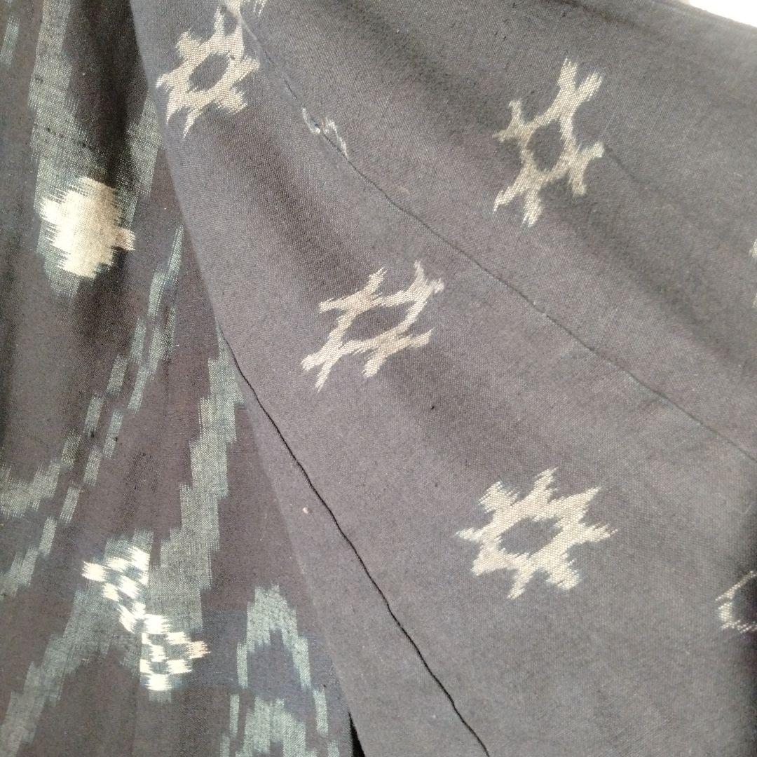 古布 古裂 綿絣 引廻し 合羽 襤褸