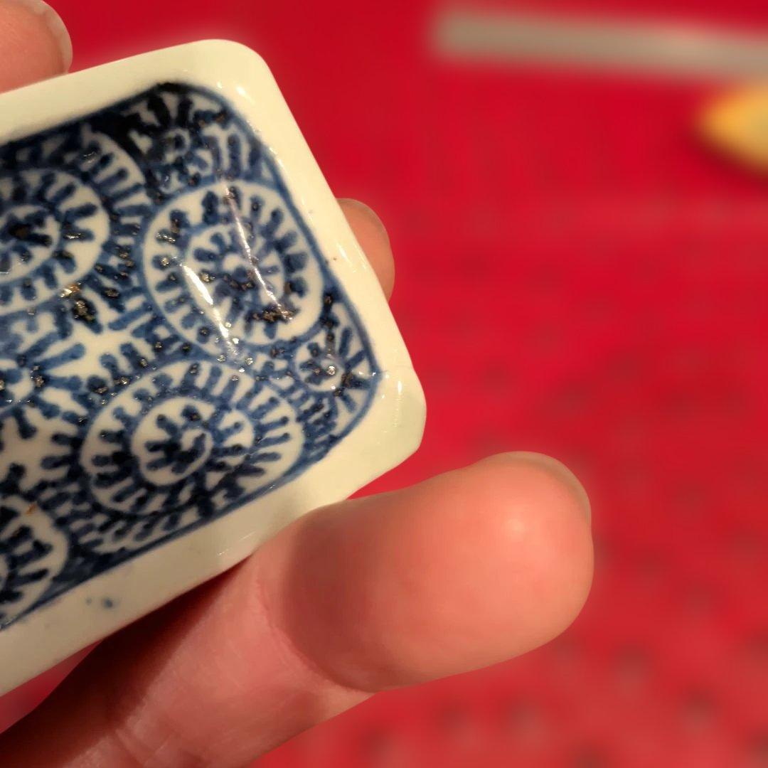 伊萬里 蛸唐草 豆皿 - メルカリ