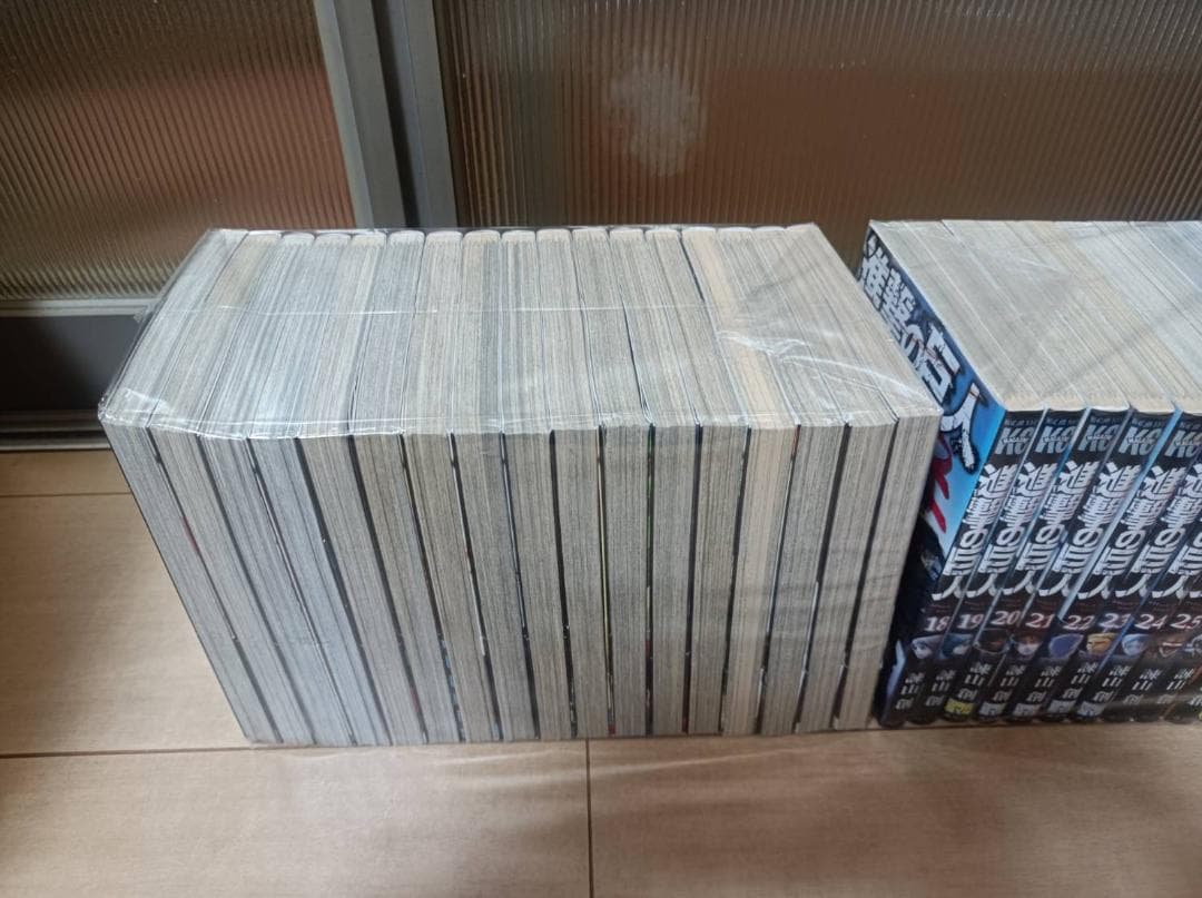 超絶美品 帯付き 進撃の巨人 初版 全巻 全巻セット 諌山創 全34巻