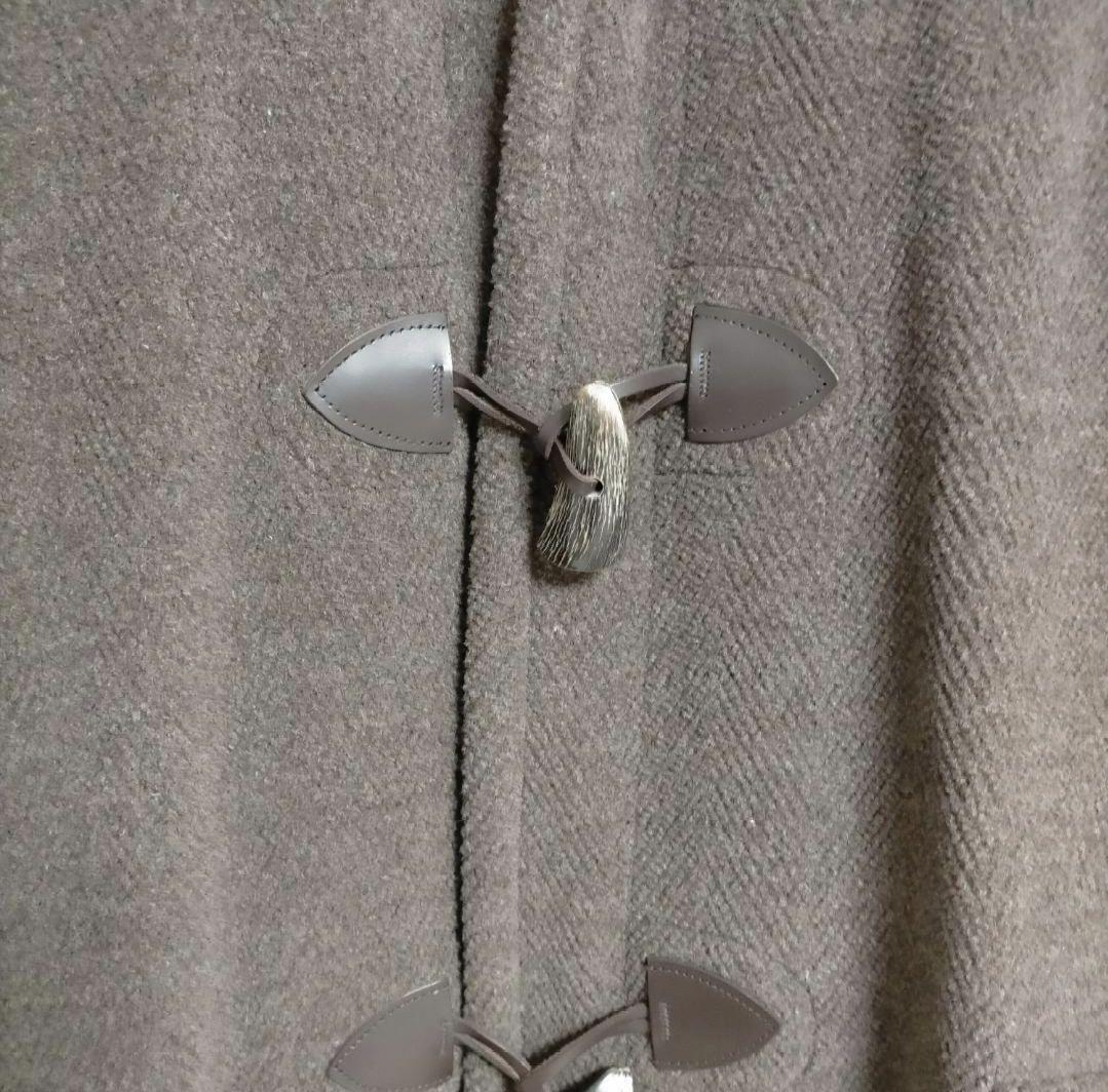 英国製 ブルックスブラザーズ ダッフルコート ヘリンボーン - メルカリ