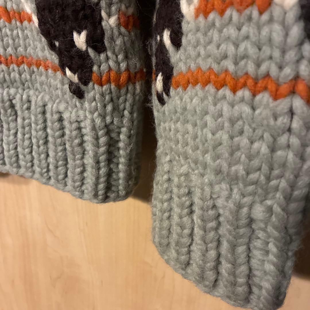 カナダ製 KANTA Indian カウチンセーター SIZE36 肉厚 カナタ - メルカリ