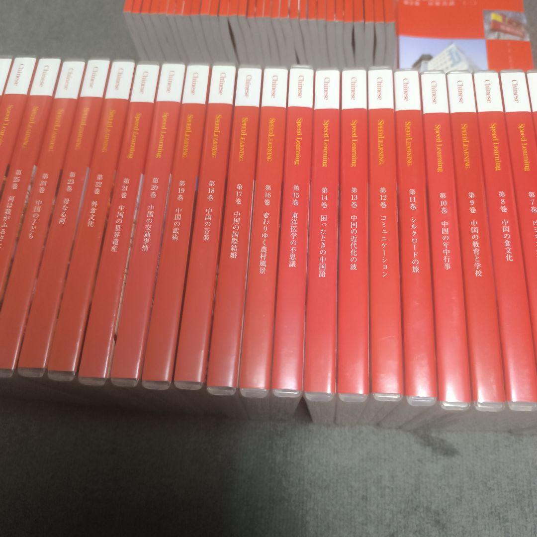 スピードラーニング 中国語 全32巻【美品】