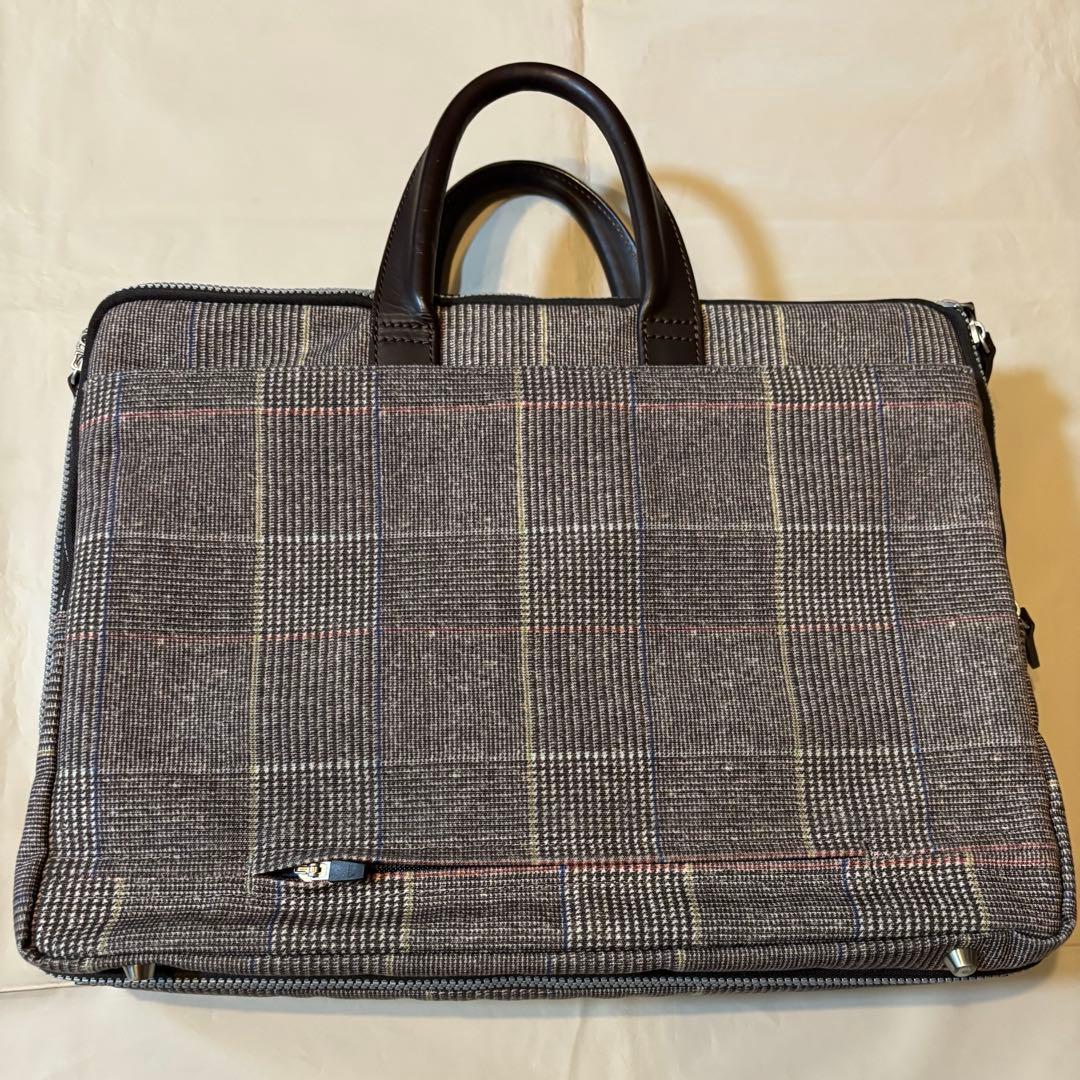 希少ポールスミス 美品ビジネスバッグ 2way ショルダー 付 鍵等全付属