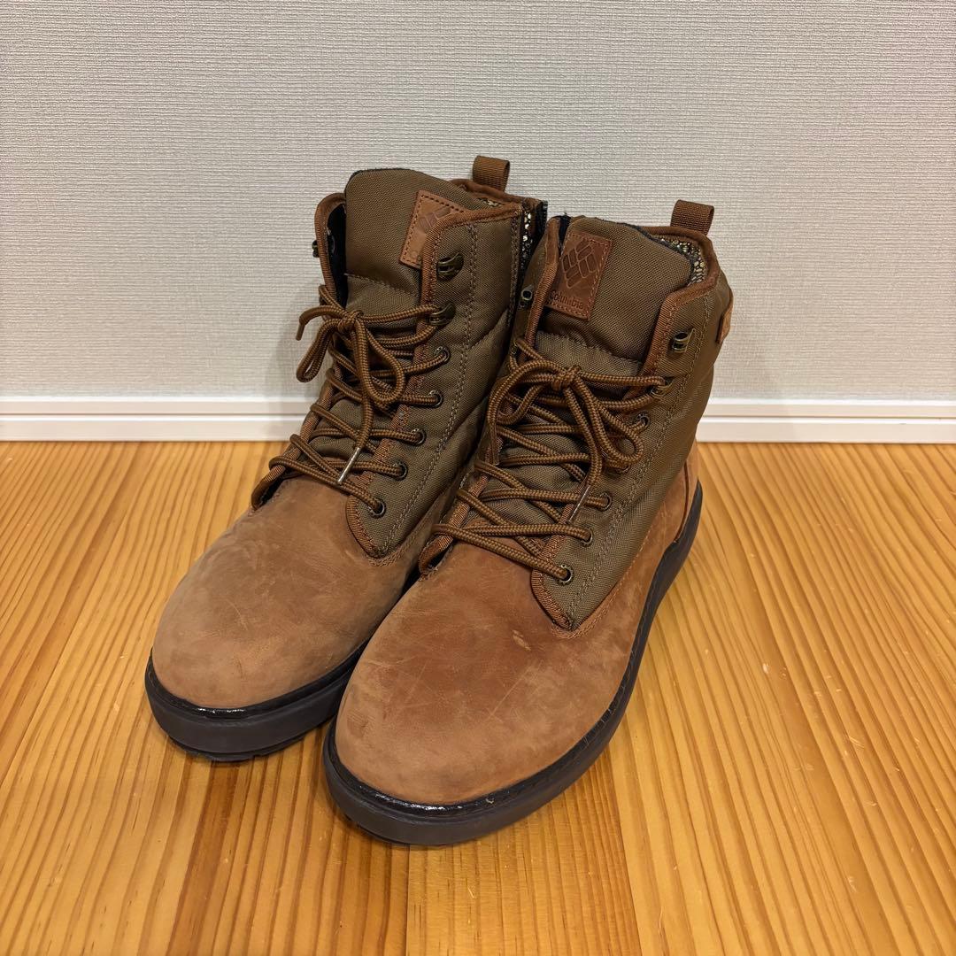 コロンビア スノーブーツ サップランド 28cm 美品 Columbia（コロンビア） 氷・雪に滑らない ショートブーツ レディース