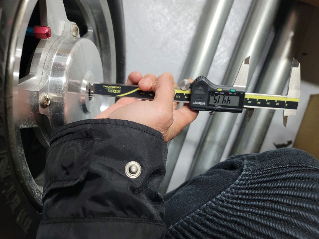 廃盤品】3WF用10インチリアホイール BMF アルミ ハブ付き タイヤ付き