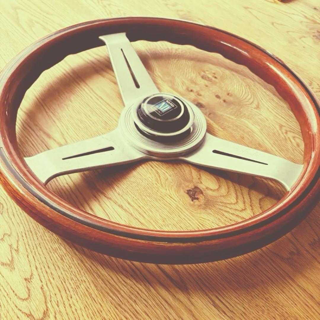 非国民さん専用　NARDI 32.5Φ ウッドステアリング