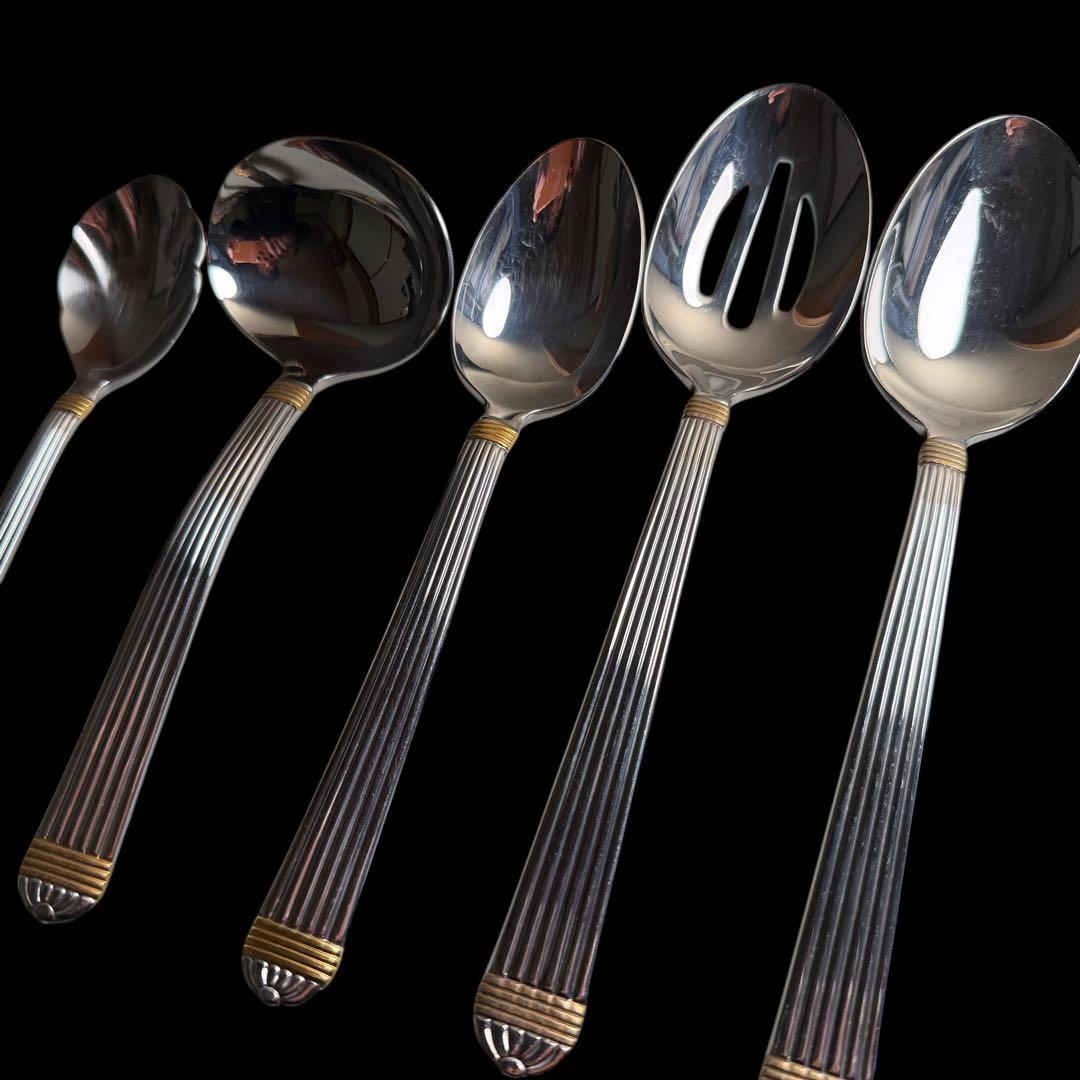 クリスチャンディオール スプーン5本セット Christian Dior (クリスチャン ディオール) カトラリーセット 未使用品