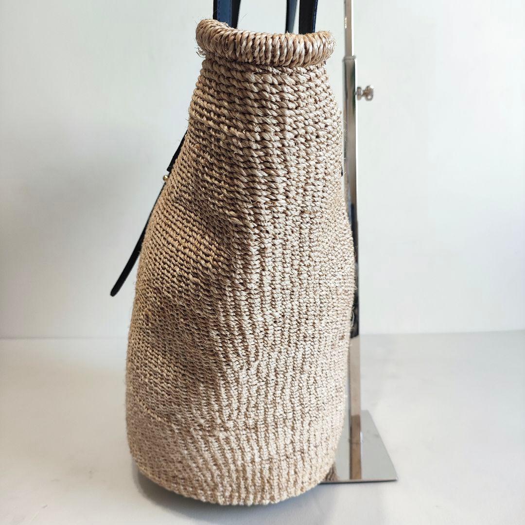 VIOLAd'ORO ヴィオラドーロ アバカトート かごバッグships - メルカリ