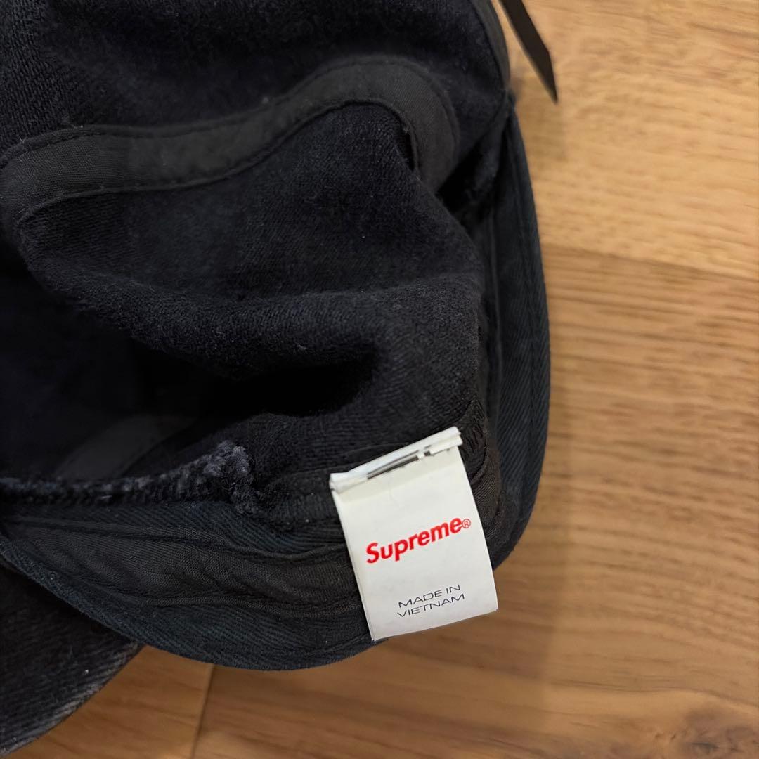 25SS Supreme Denim Camp Cap \"Black\" ブラック