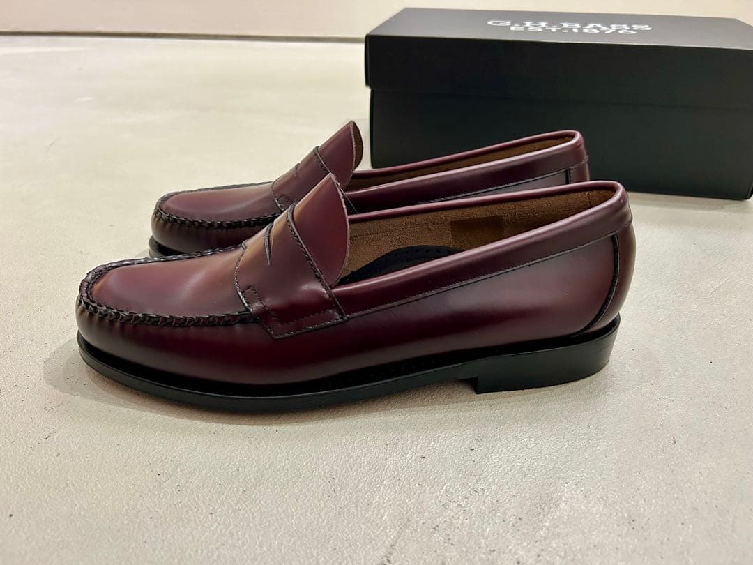 新品 G.H.BASS 11035H LOGAN / WINE