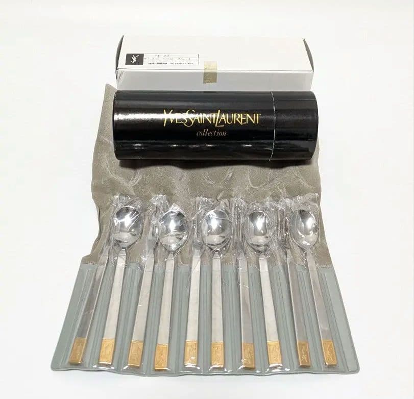 YSL イヴサンローラン yamaka カトラリー デザート スプーン ピック 2026年最新】Yves Saint Laurent カトラリー(スプーン等)の人気