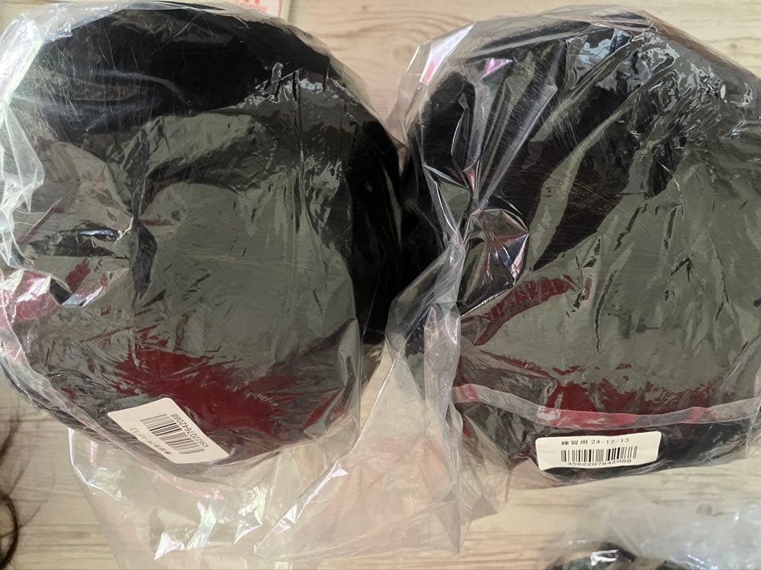 カットウィッグ 東京チャーム　三矢　練習用（No.24-12-13）他　計5体