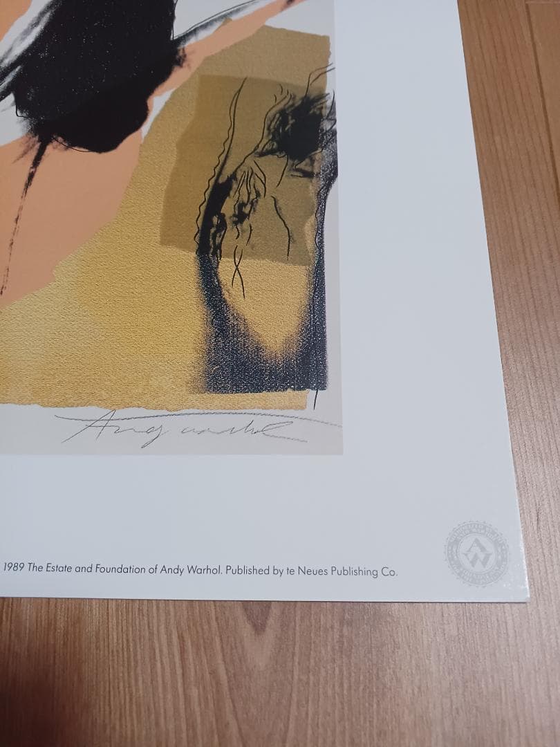 S*8様 新品同様アンディ ウォーホール ポスター 「ミックジャガー