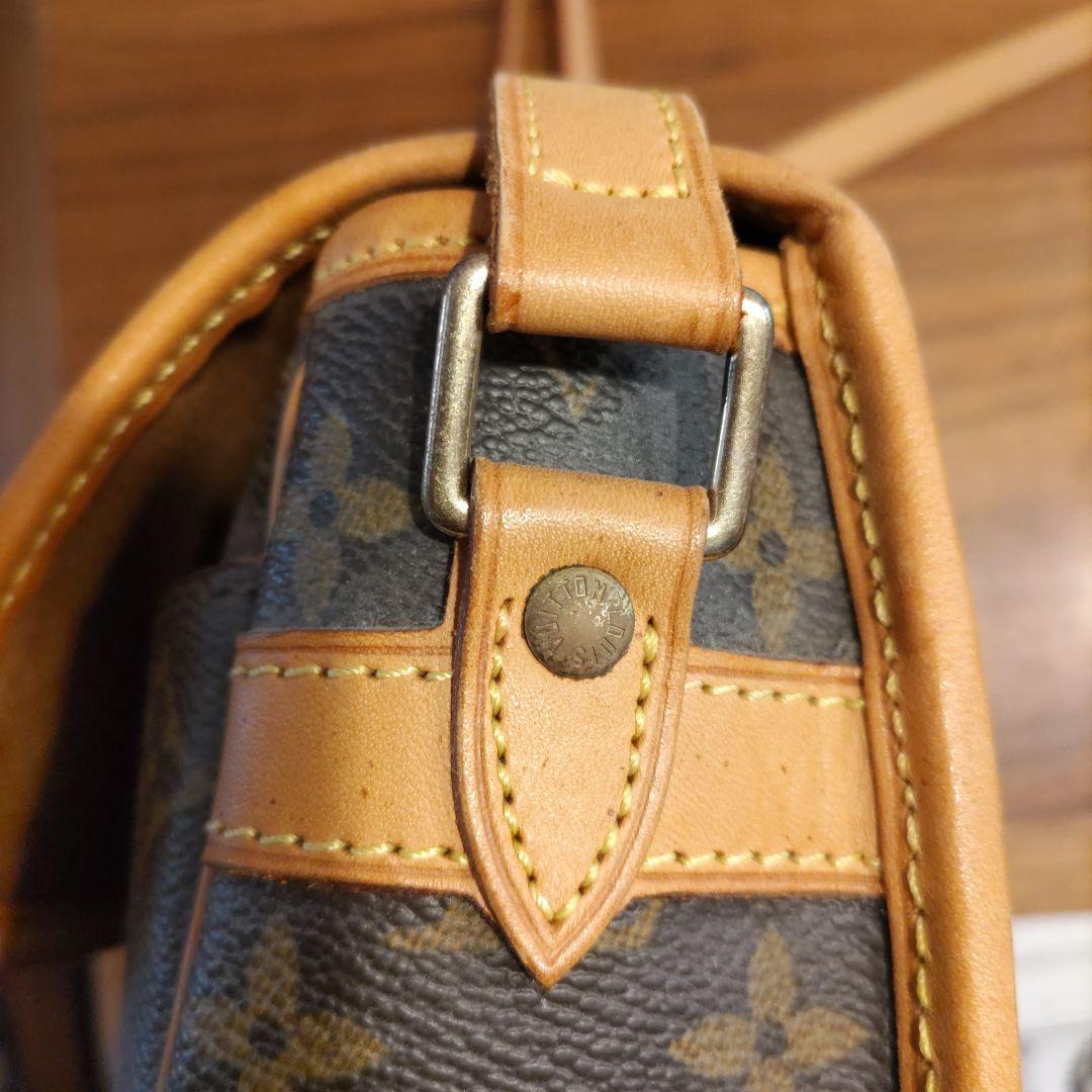 ルイヴィトン モノグラム ショルダーバッグ ソローニュ 廃盤品 斜め