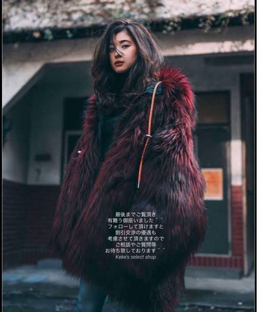 正規品】新品未使用タグ付 DIESEL リバーシブル ファーコート 朝比奈彩