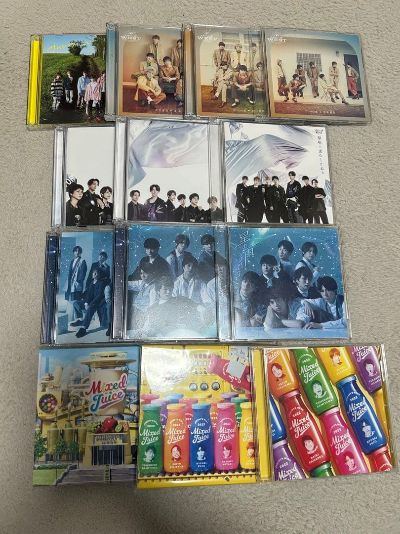 ジャニーズWEST アルバム シングル セット - メルカリ