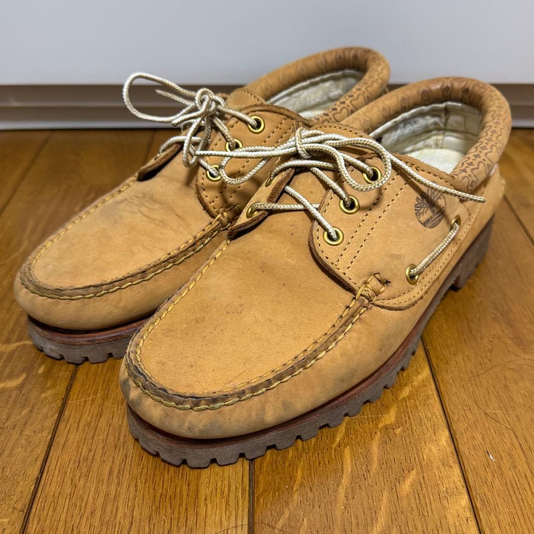 Timberland 3eye クラシックラグ イエローベージュ ヌバック