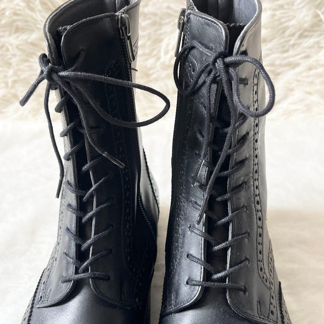 未使用品✨ ビルケンシュトック ララミーハイ セミブーツ レザー