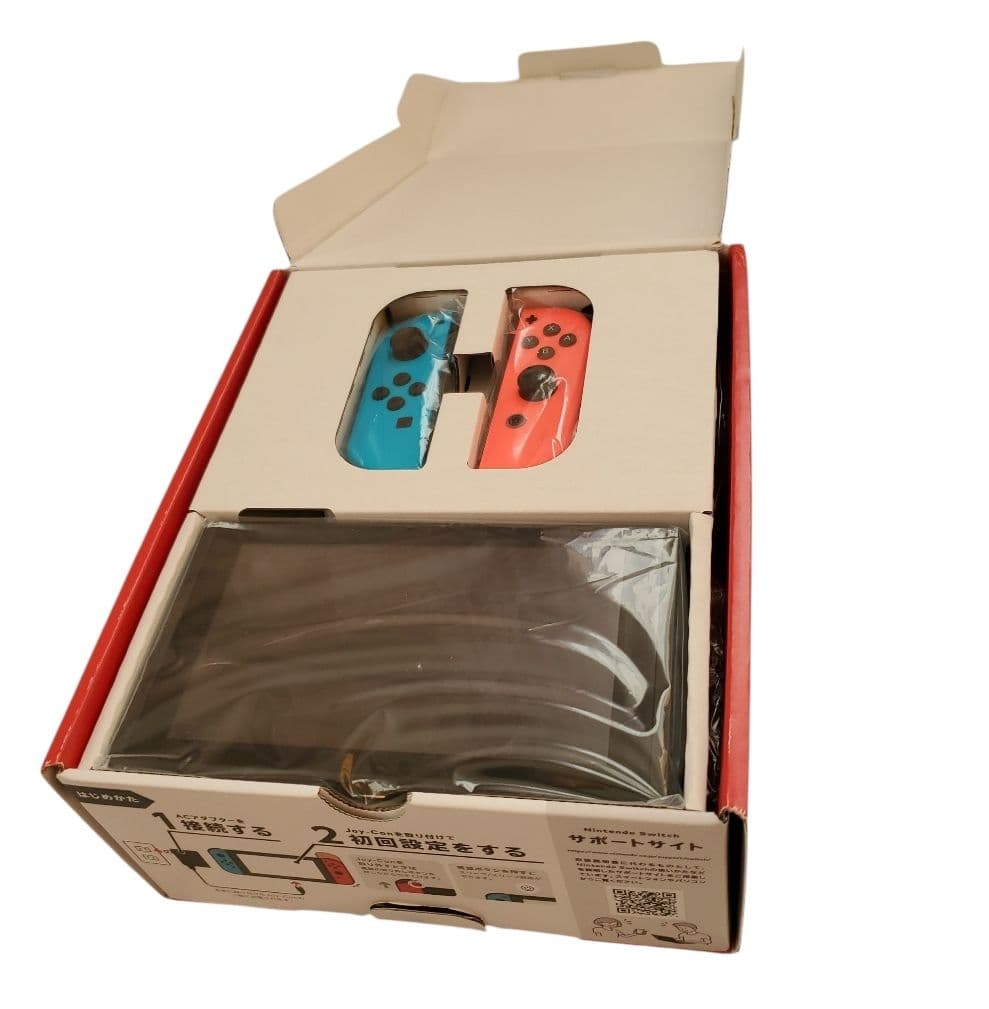 Nintendo Switch 本体 青/赤 ジョイコン付き 訳アリ - メルカリ