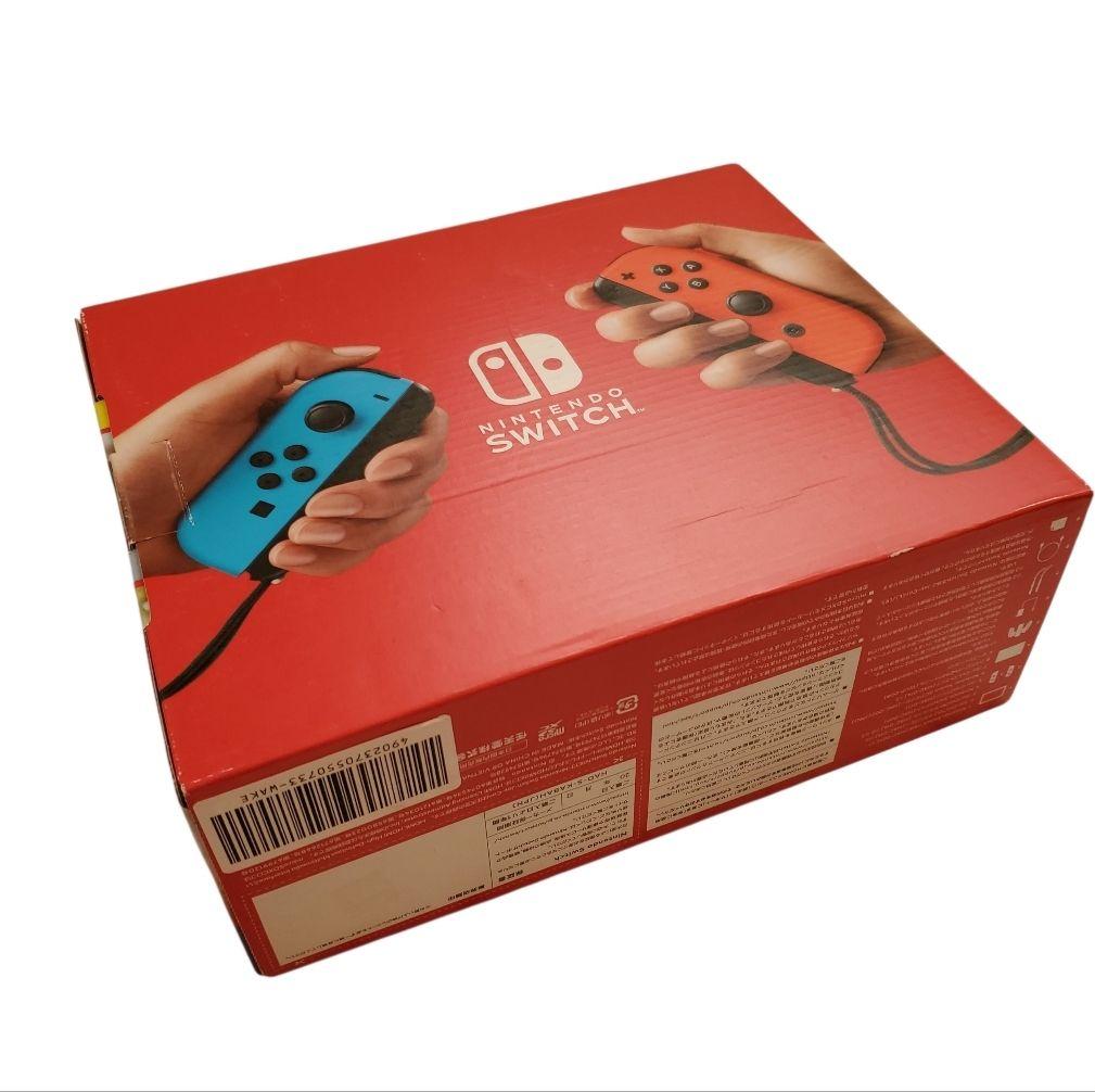 Nintendo Switch 本体 青/赤 ジョイコン付き 訳アリ - メルカリ