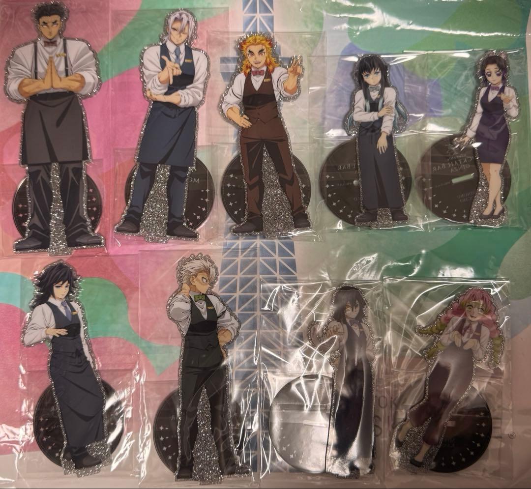 鬼滅の刃 ufotable モクテル 両面アクスタ 全9種 コンプリート - メルカリ