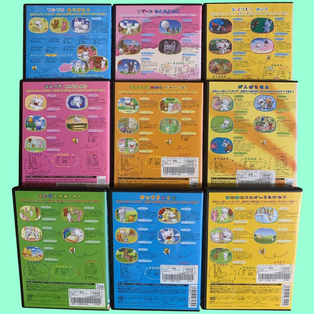 DVD げんきげんきノンタン 9巻セット - メルカリ