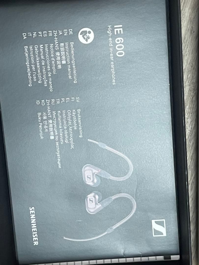 極美品 SENNHEISER IE600 2024年製 - メルカリ