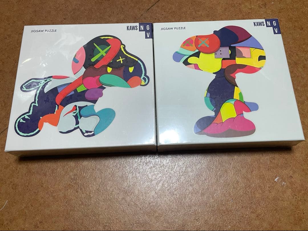 KAWS スヌーピー ジグソーパズル　セット　1000ピース KAWS スヌーピー PUZZLE ジグソーパズル 2個セット 1000ピース