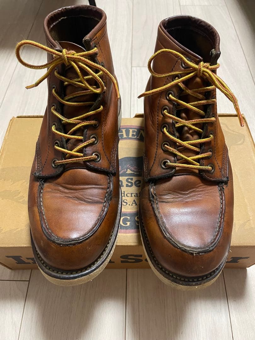 RED WING 犬刻印 875 箱あり サイズ8.5D ソール張替え済み - メルカリ