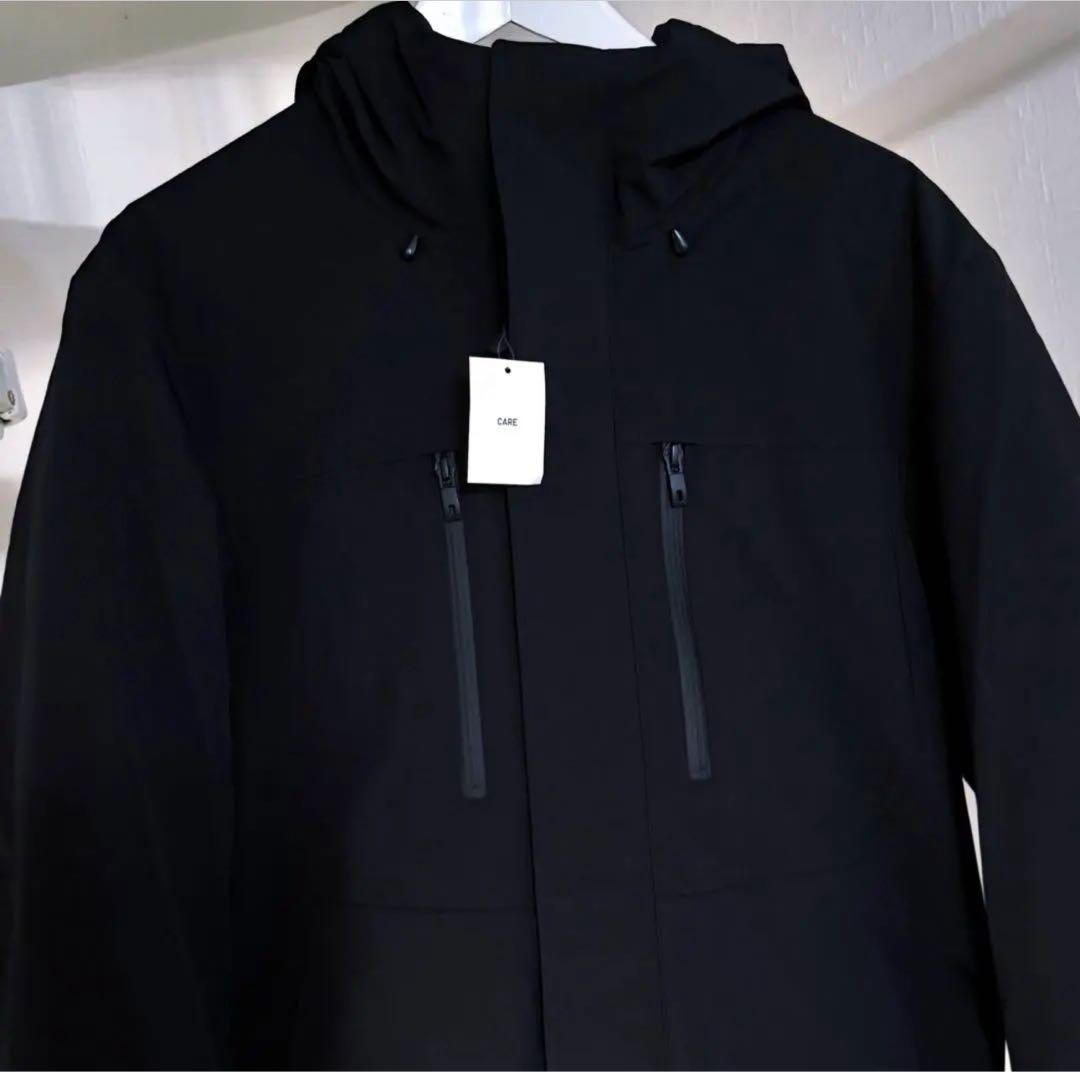 新品未使用】UNIQLO ユニクロ ハイブリッドダウンパーカ 黒 Lサイズ