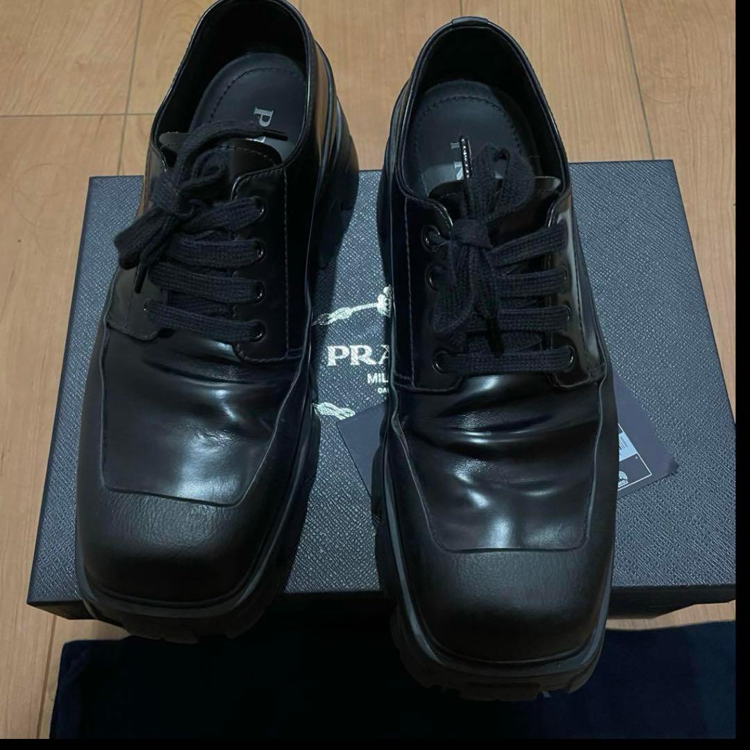 PRADA モノリス ダービー ラバーソール MONOLITH ラフシモンズ - メルカリ