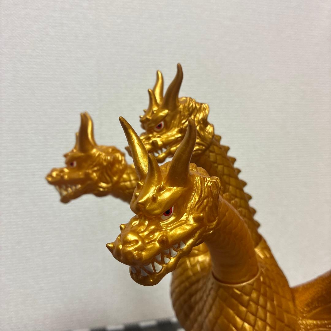 ゴールド キングギドラ ソフビ フィギュア 怪獣郷 - メルカリ
