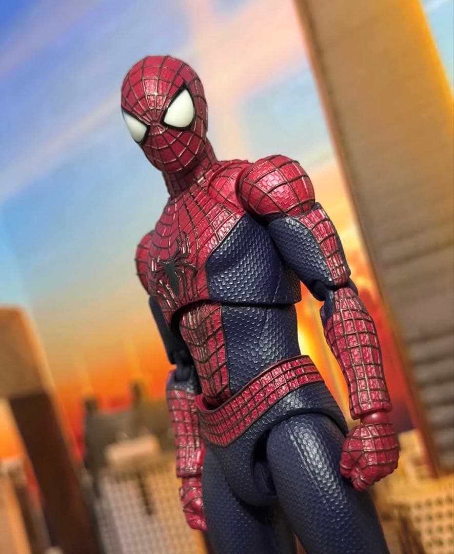 MAFEX THE AMAZING SPIDER-MAN カスタムヘッド付き - メルカリ