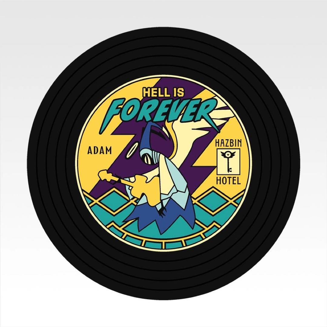 一番くじ ハズビン・ホテル レコード風ラバーコースター アダム