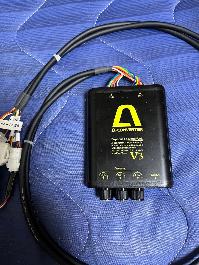 Aコンバーター イヤホンコンバーター 8CHスロット用 v3 ハーネス付き