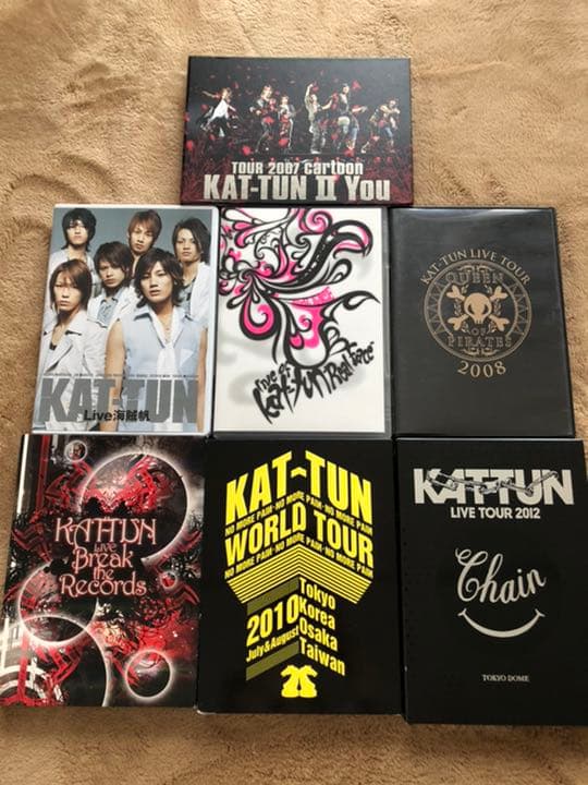KAT-TUN ライブDVD 7点セット - メルカリ