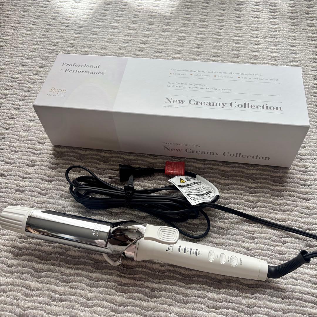 クレイツ　Repi レピ　カールアイロン　40㎜　韓国 韓国発四角いパイプのカールアイロンに限定カラーが新登場！「Repit