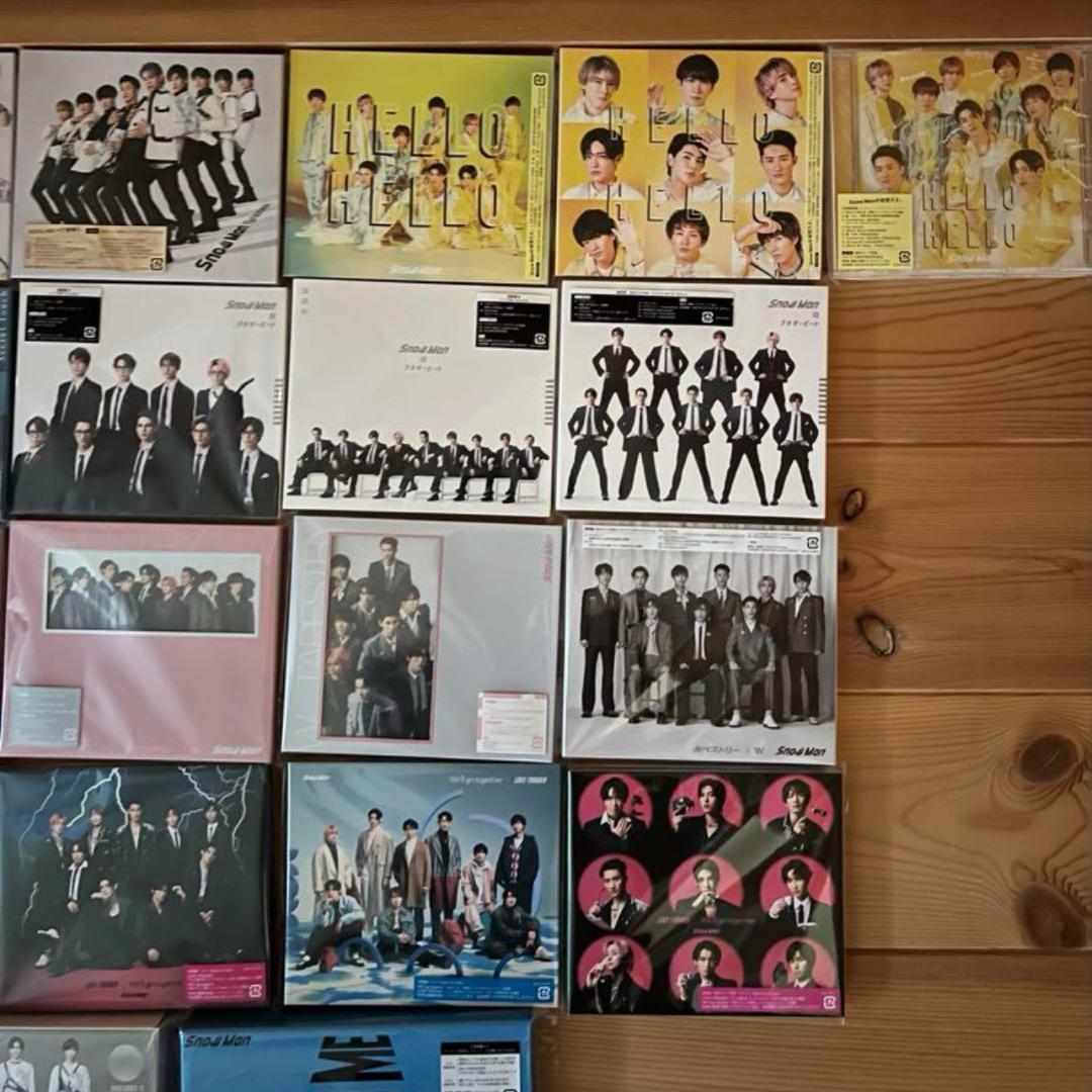 SnowMan シングル アルバム CD DVDまとめ売りセット - メルカリ