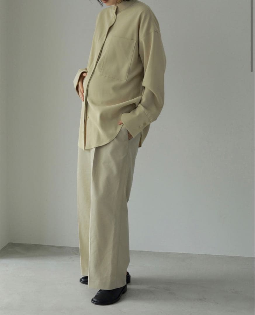 アンヌーク　anuke マタニティパンツ 中古・古着通販】ANUKE (アンヌーク) マタニティパンツ アイボリー