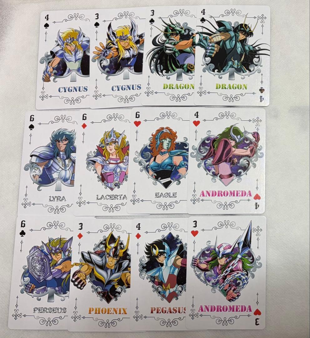 聖闘士星矢 トランプ 黄金聖闘士 青銅聖闘士 海闘士 冥衣 カード